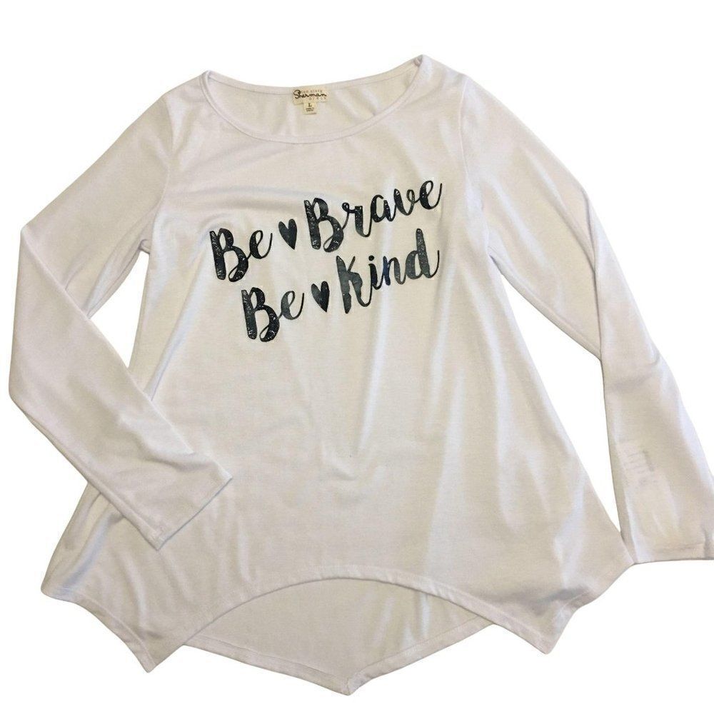 ten sixty sherman girls long sleeve shirt size L